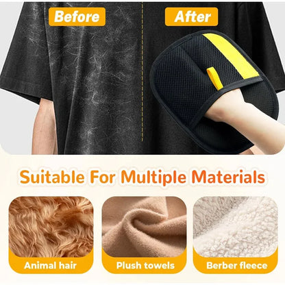 Pet Grooming Glove Electrostatic Hair Removal Gloves Dog Cat Removal Brush Gloves  Adhesive Glove Carpet Clothing Cleaning Brush